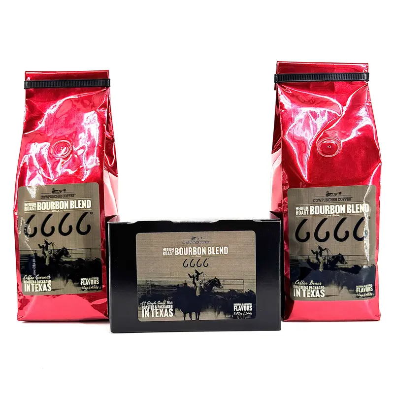 6666 Medium Roast Bourbon Blend Coffee 1