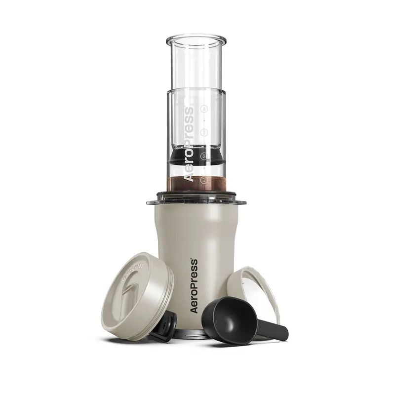 Aeropress Go Plus (Cream) 1