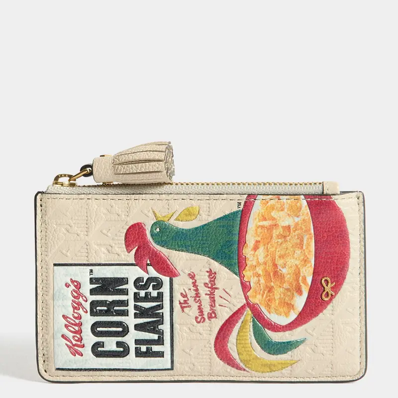 Anya Brands Corn Flakes Zip Card Case 1