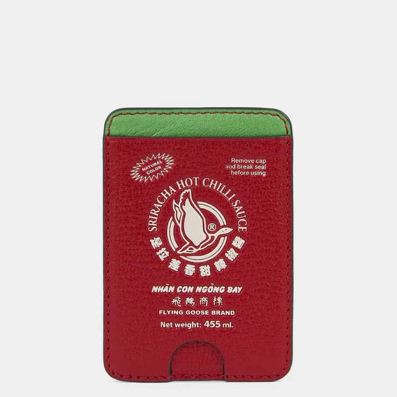 Anya Brands Flying Goose Sriracha Magnetic Card Case 1
