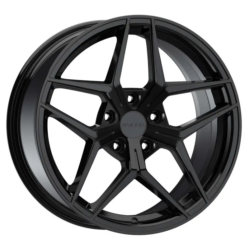 Arc-18143-19 8.0X18"-5X112 Et35 73.1 Glossy Black Jant (4 Adet) 1