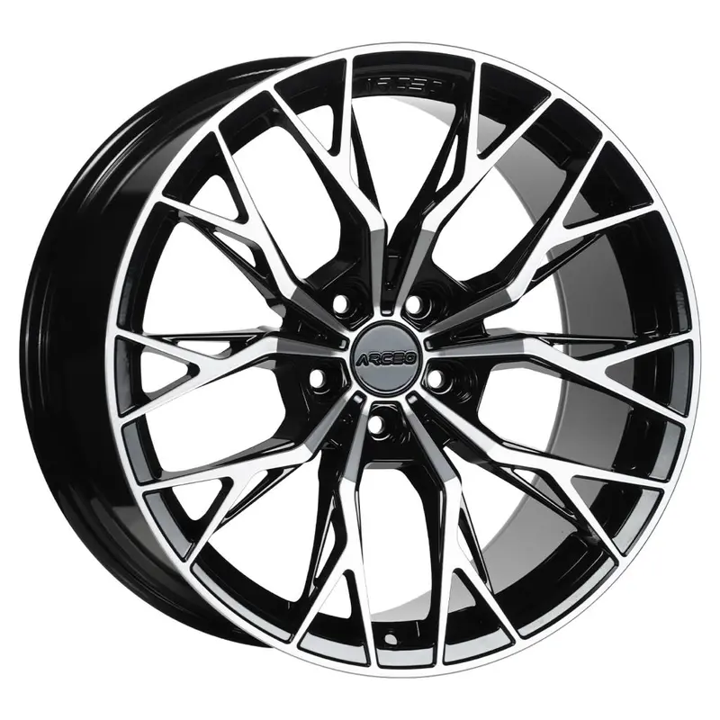Arc-18239-23 8.0X18" 5X112 Et35 73.1 Black Diamond Valencia Jant (4 Adet) 1