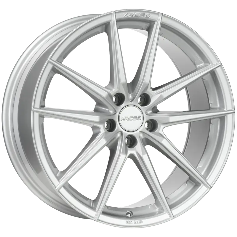 Arc-19190-K-09 8.5X19" -5X112 Et45 73.1 White Silver Monaco Jant (4 Adet) 1