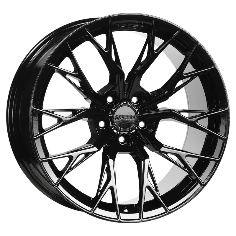 Arc-19239-54 8.5X19" -5X112 Et45 73.1 Black Roma Jant (4 Adet) 1