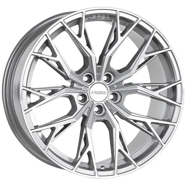 Arc-G692-31 7.5X17" -5X112 Et35 73.1 Silver Diamond Roma Jant (4 Adet) 1