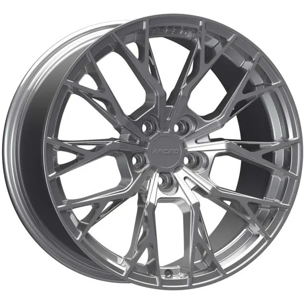 Arc-G6929-63 8.5X19" -5X112 Et40 66.6 Hyper Silver Roma Jant (4 Adet) 1