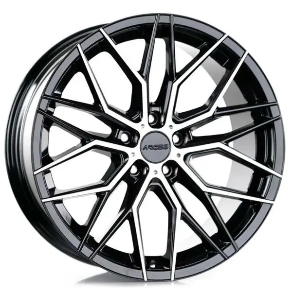 Arc-G6949-139 9.5X19" -5X120 Et37 72.6 Black Diamond Jant (4 Adet) 1