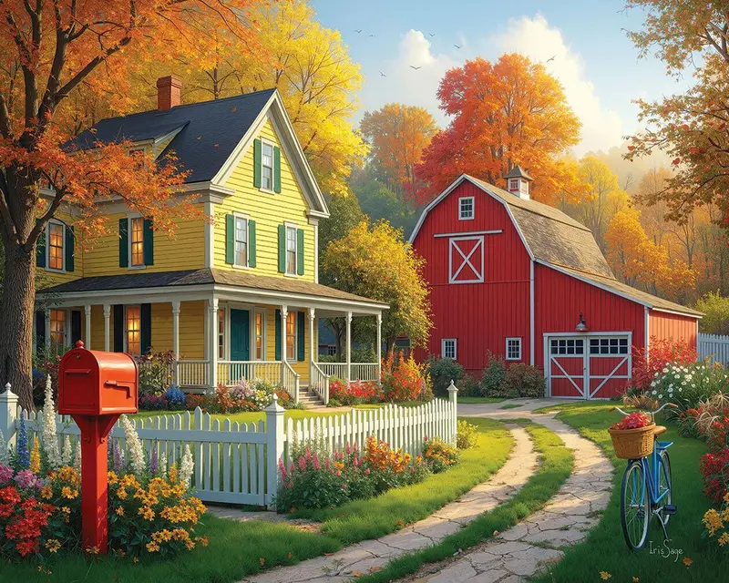 Autumnal Bliss (2171Pz) - 1000 Piece Jigsaw Puzzle 1