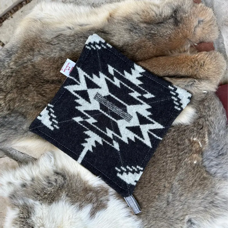 Aztec Black #1 Hot Pad 1