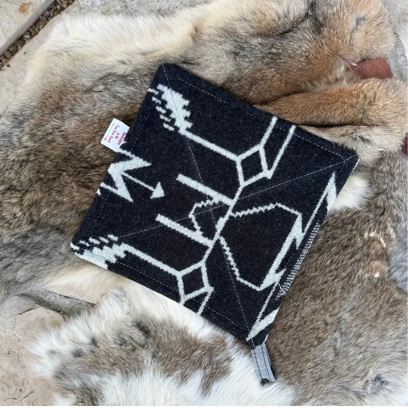 Aztec Black #3 Hot Pad 1