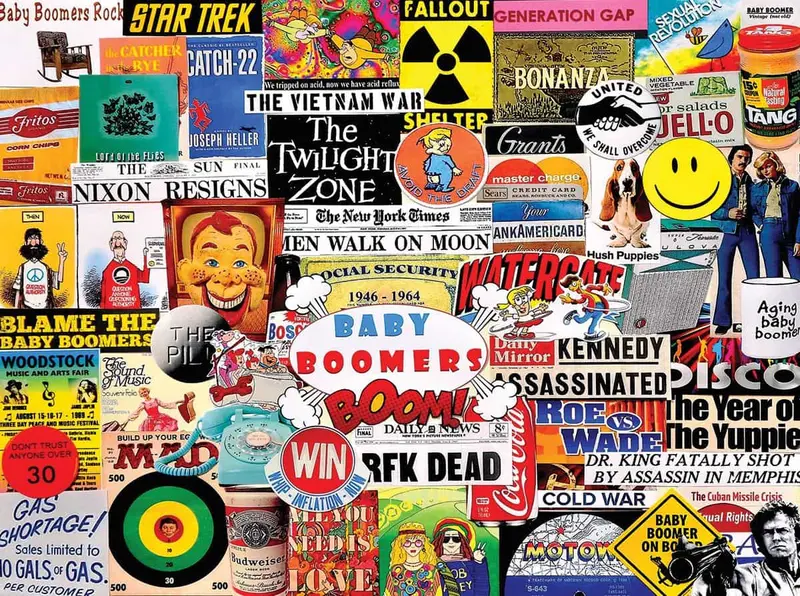 Baby Boomers (1460Pz) - 1000 Pieces 1