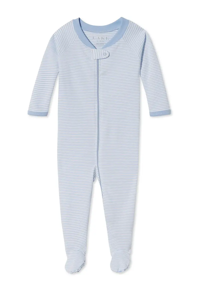 Baby Sleeper In French Blue 1