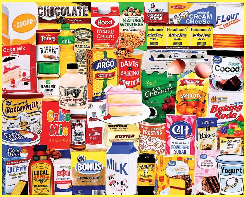 Bake A Cake (2084Pz) - 1000 Piece Jigsaw Puzzle 1