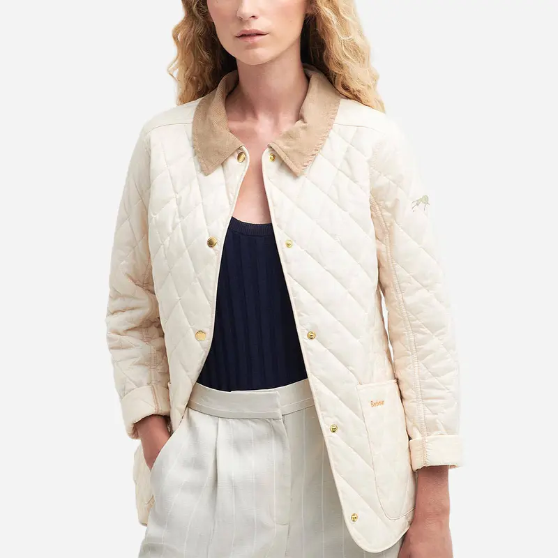 Barbour x Keeneland Annandale Quilted Jacket for Women – Versatile Mid-Length Quilted Coat