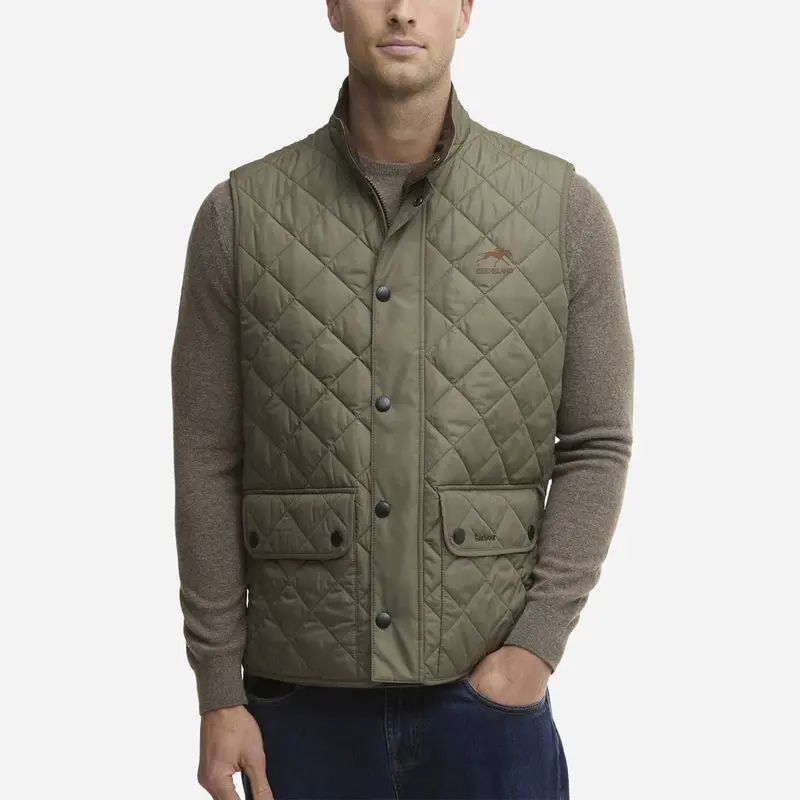 Barbour x Keeneland Lowerdale Gilet for Men – Refined Sleeveless Quilted Vest