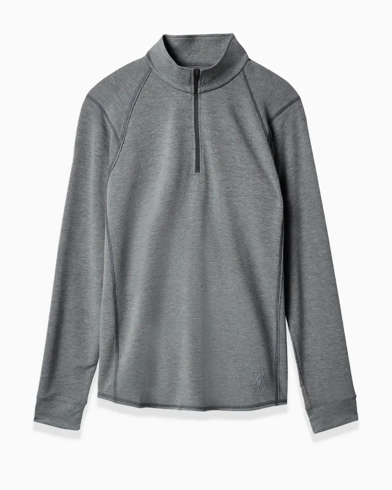 Barrel | Long Sleeve Raglan Half-Zip (Sea Silk) 1