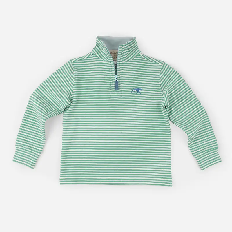 Beaufort Bonnet Keeneland Hayword Stripe 1/2 Zip 1