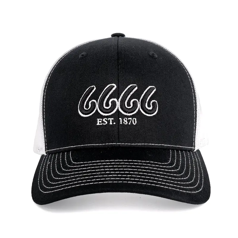 Black/White Trucker 112 1