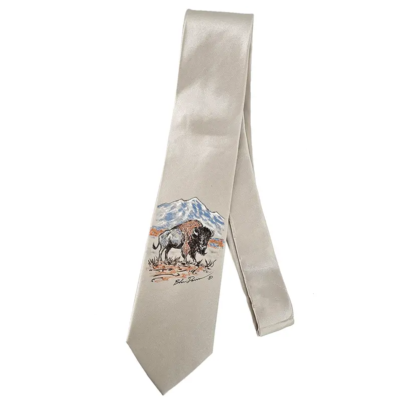 Blu Dornan Tie Silver-3 1