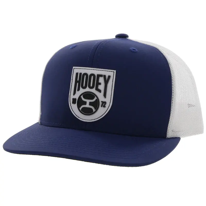 "Bronx" Navy/White Hooey Hat 1