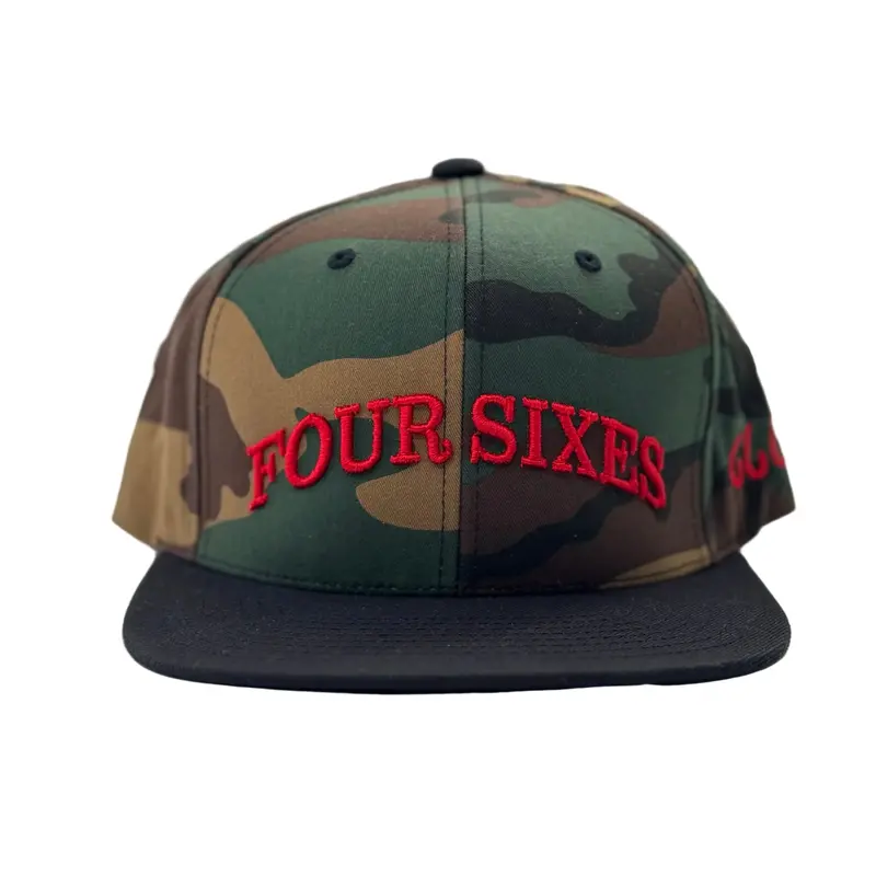 Camo/Black Flat Bill 1