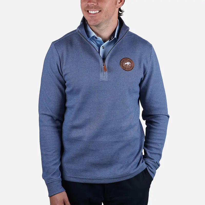 Camp David Keeneland Maverick Patch 1/4 Zip 1
