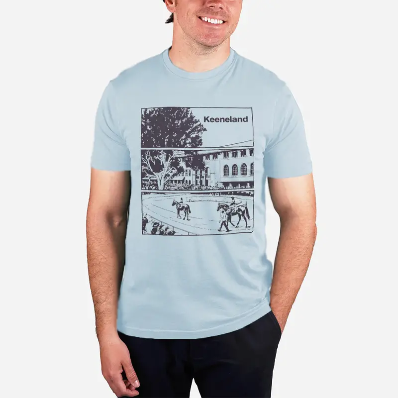 Camp David Keeneland Paddock Tee 1