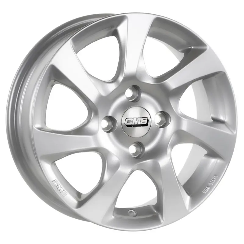Cms-1061-01 7.0X17" -4X100 Et37 67.2 Silver Jant (4 Adet) 1