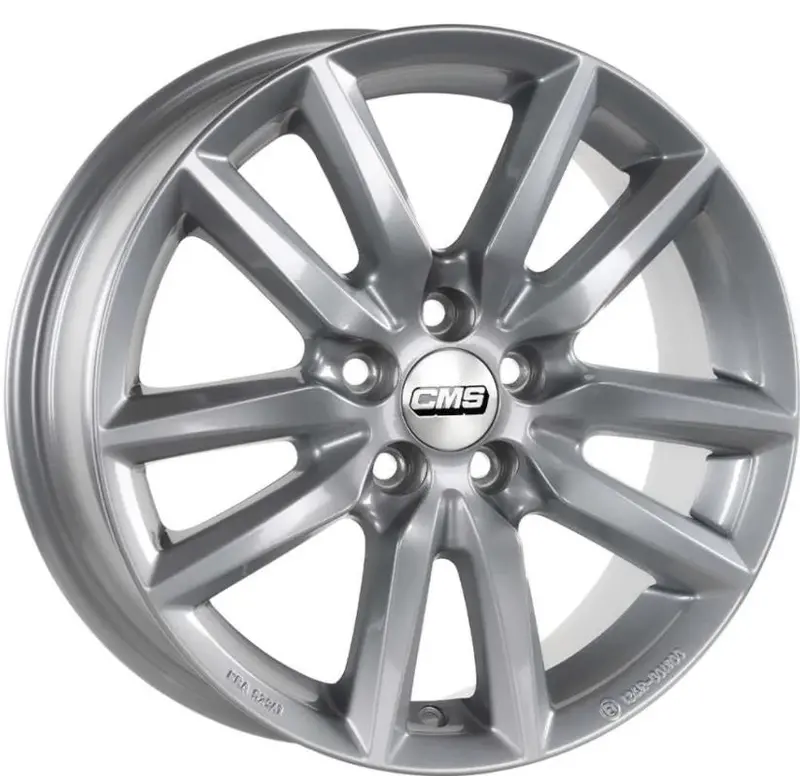 Cms-1275-05 6.5X16" -5X112 Et43 57.1 Racing Silver Jant (4 Adet) 1