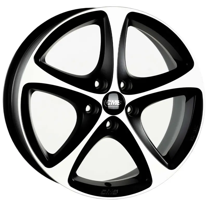 Cms-732-01 8.0X18"-5X114.3 Et45 67.2 Diamond Matt Black Jant (4 Adet) 1