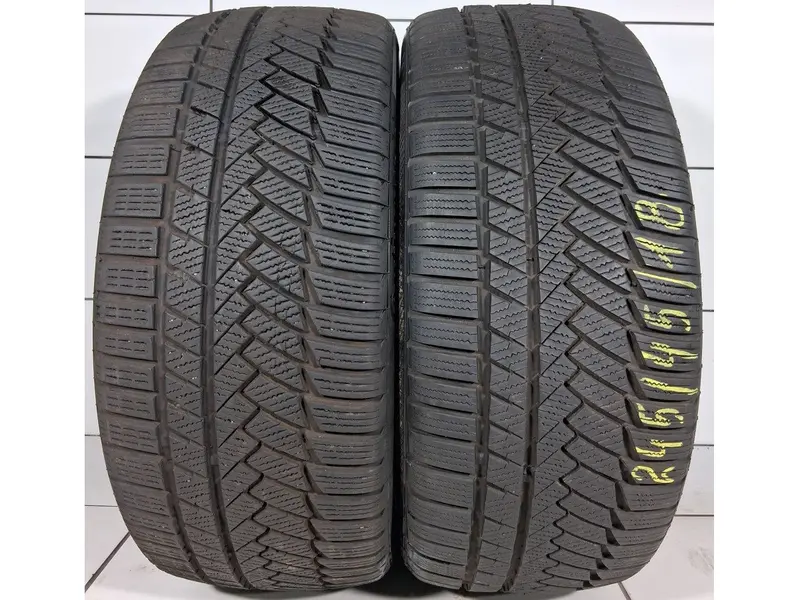 Continental Wintercontact Ts850p Ssr 245/45R18 100 V [2024] 7.5Mm 1