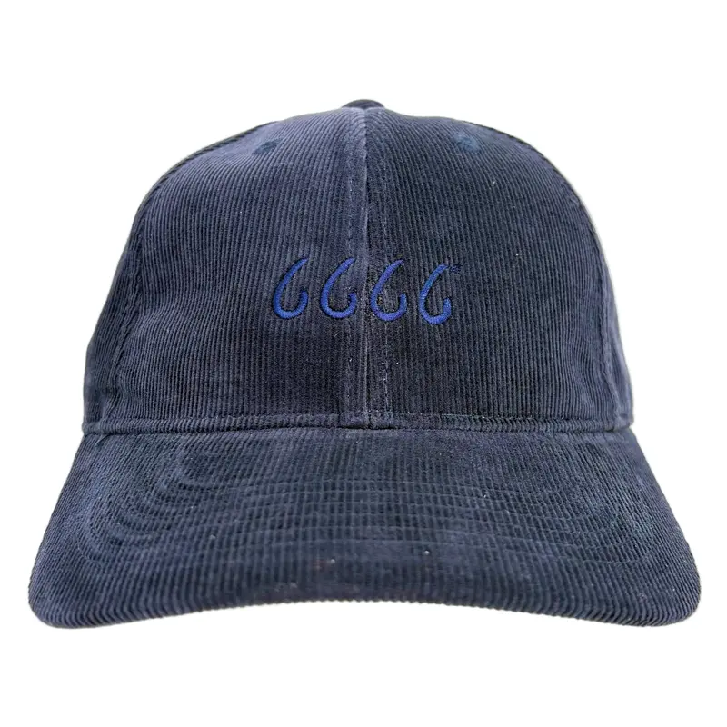 Corduroy Dad Cap Navy 1