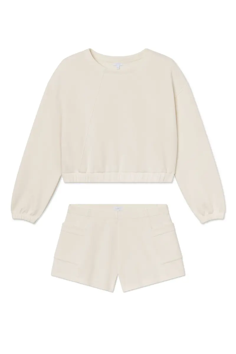 Dash Short Set In Parchment 1
