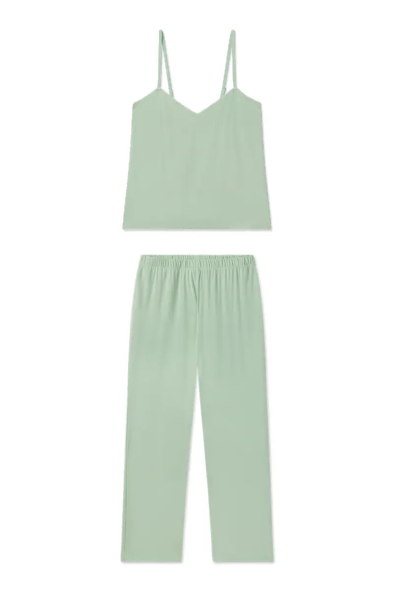 Dreammodal™ Cami Pants Set In Parisian Green 1
