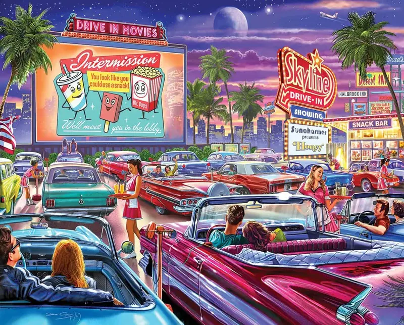 Drive-In Movie (1495Pz) - Discontinued 1