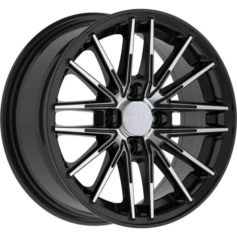Emr-163-12 6.0-14"-4X108 Et35 63.4 Black Polished (4 Adet) 1