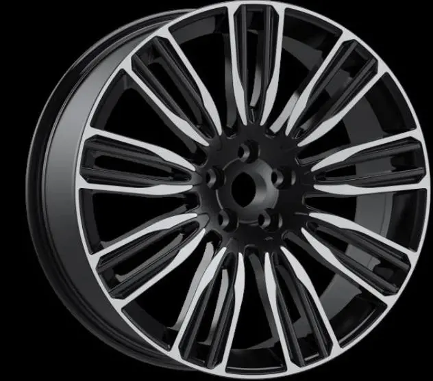 Emr-22188-01 9.5X22"-5X108 Et48 63.4 Black Diamond Jant (4 Adet) 1