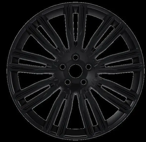 Emr-22188-04 9.5X22"-5X120 Et48 72.6 Black Jant (4 Adet) 1