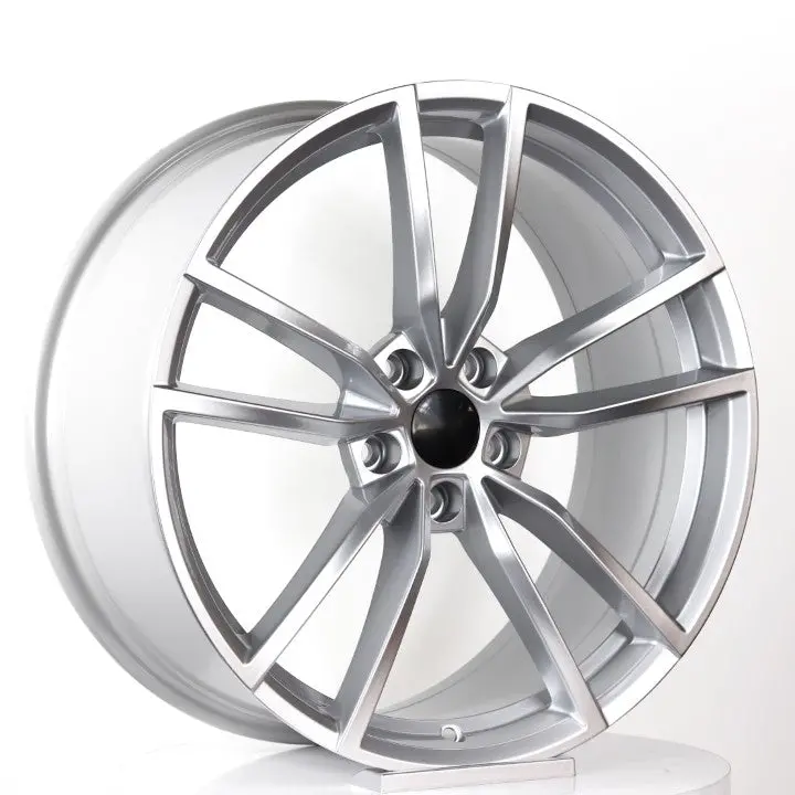 Emr-Dy409-01 8.5X19"-5X112 Et42 57.1 Dynamic Silver Jant (4 Adet) 1