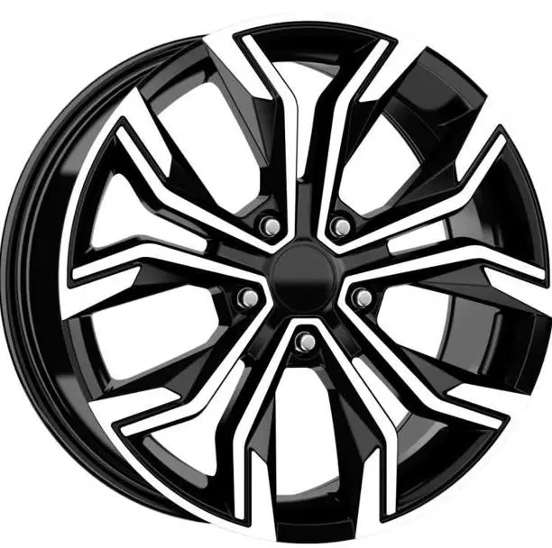 Emr-W7618-02 6.5.X16" -5X114.3 Et35 73.1 Deep Black Diamond Gloss Jant (4 Adet) 1