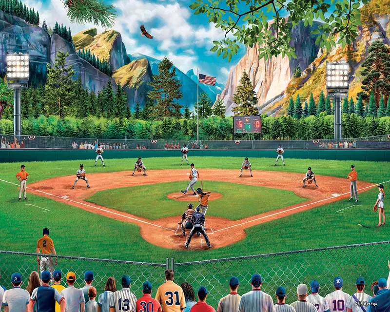 Field Of Dreams (1858Pz) - 1000 Piece Jigsaw Puzzle 1