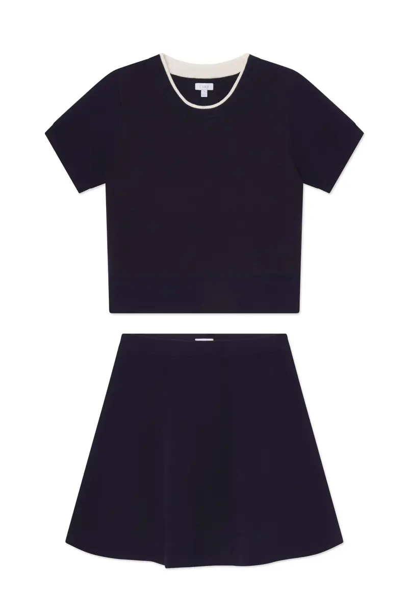 Flip Skirt Set In Maritime 1