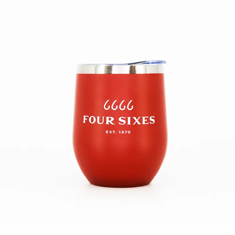 Four Sixes 12Oz Wine Tumbler Red 1