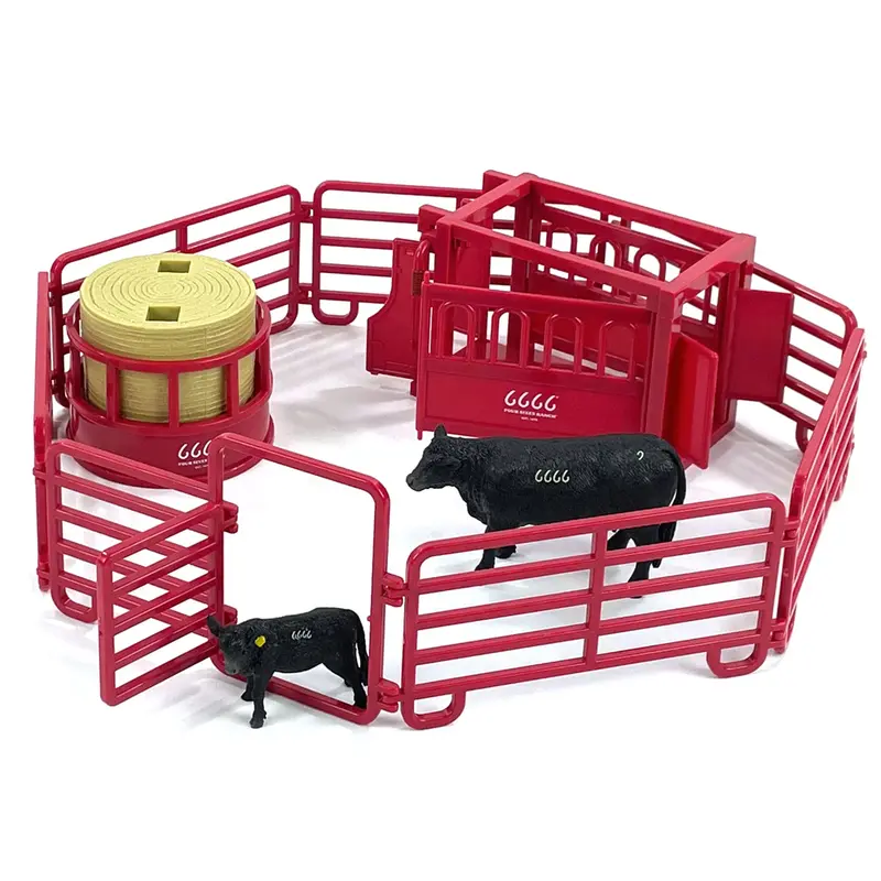 Four Sixes Black Angus Ranch Set 1