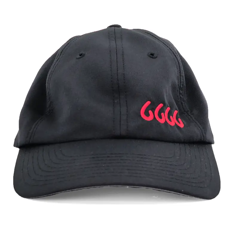 Four Sixes Black Golf Cap 1