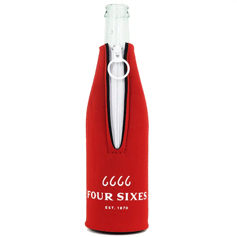 Four Sixes Bottle Koozie 1