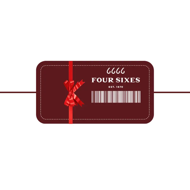 Four Sixes Gift Card 1