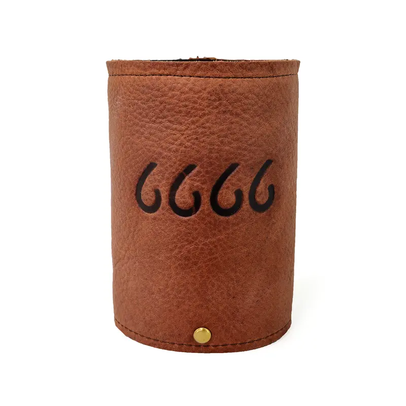 Four Sixes Leather Koozie (Single) 1