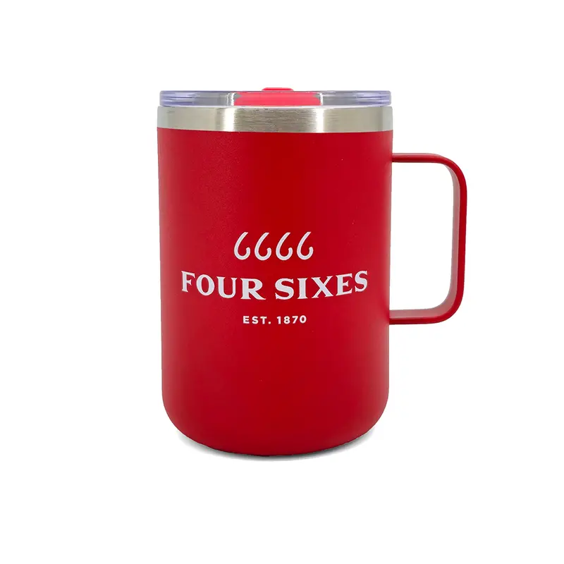 Four Sixes Red Camp Tumbler 1