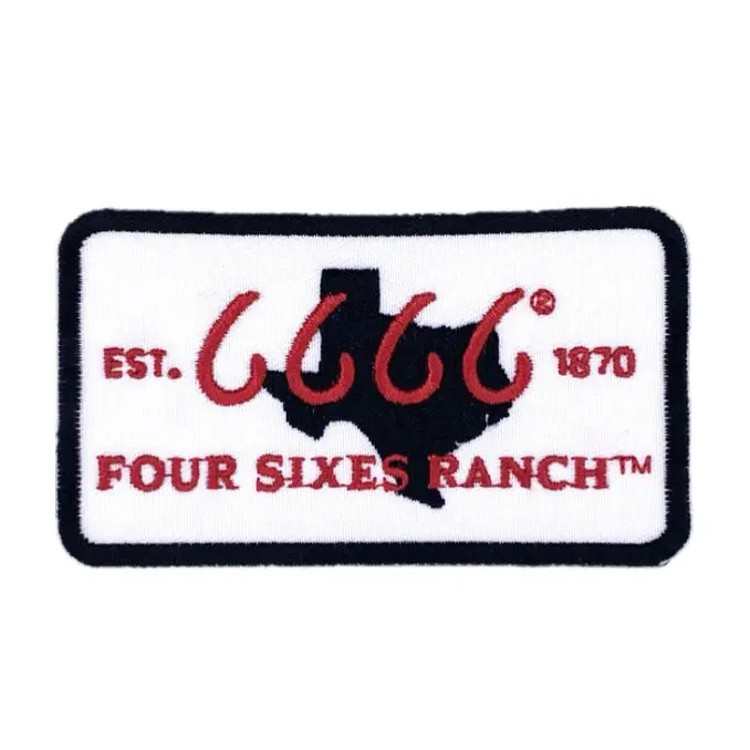 Four Sixes Red/White/Black Patch 1